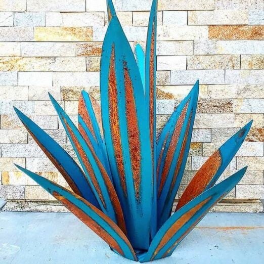 Glosrity Anti-rust Metal Tequila Agave Plant