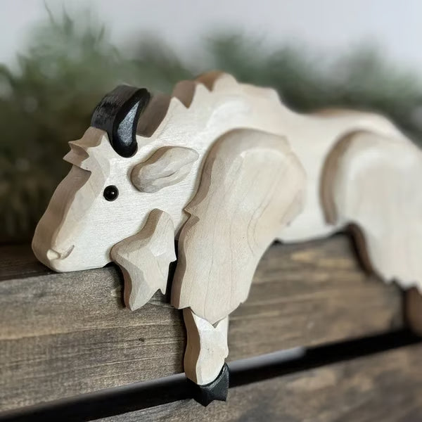 Carved Wooden Decor