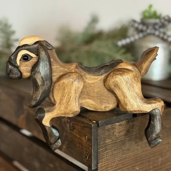 Carved Wooden Decor