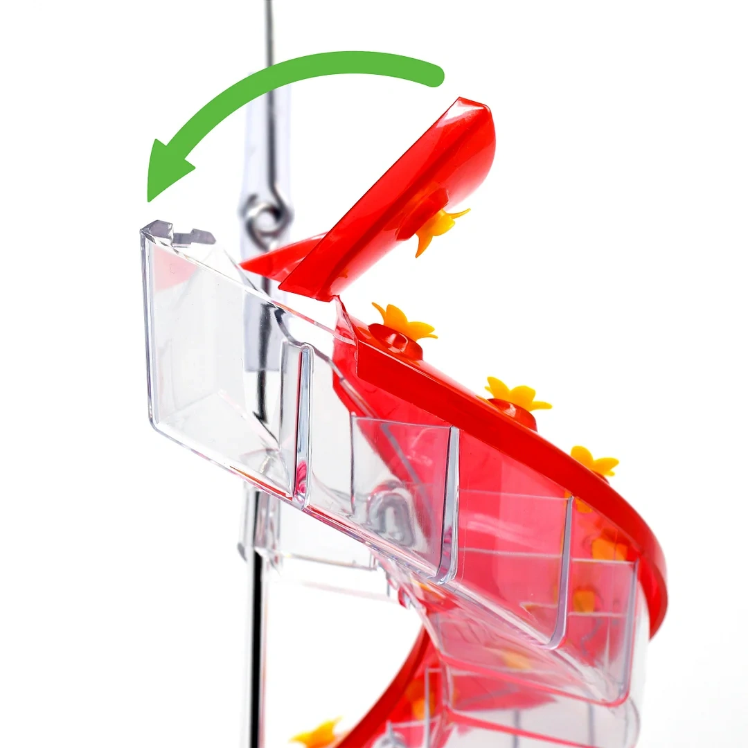 Glosrity DNA Helix 32-Port Hummingbird Feeder