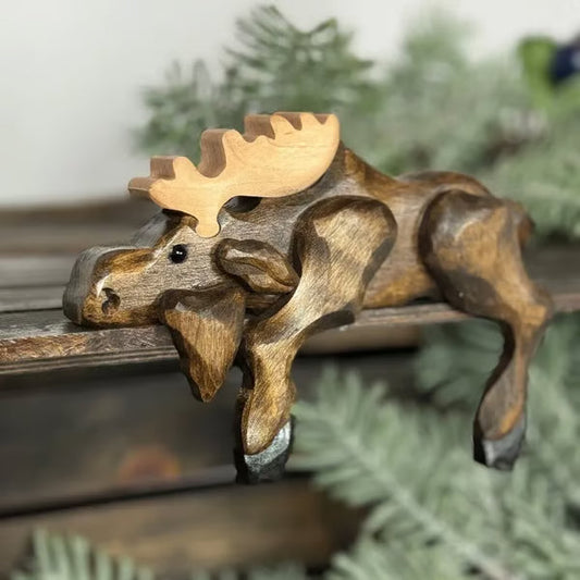 Carved Wooden Decor
