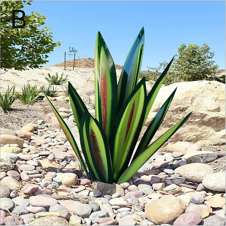 Glosrity Anti-rust Metal Tequila Agave Plant