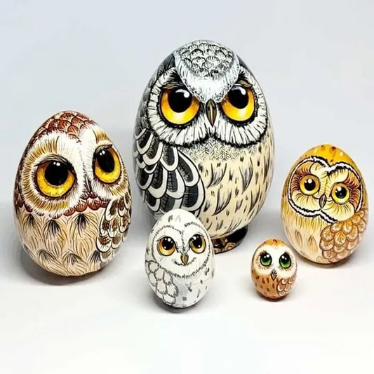 Glosrity™ Wildwood Owls